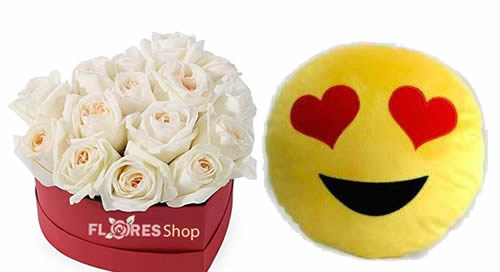 3299 Coração de Rosas In Box Smille