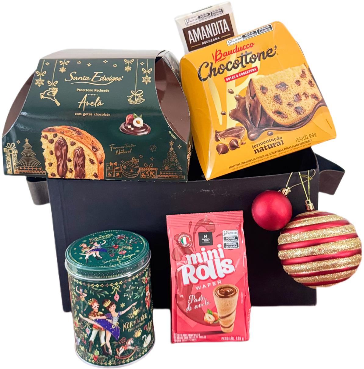 Cesta de Natal Premium Chocolatuda