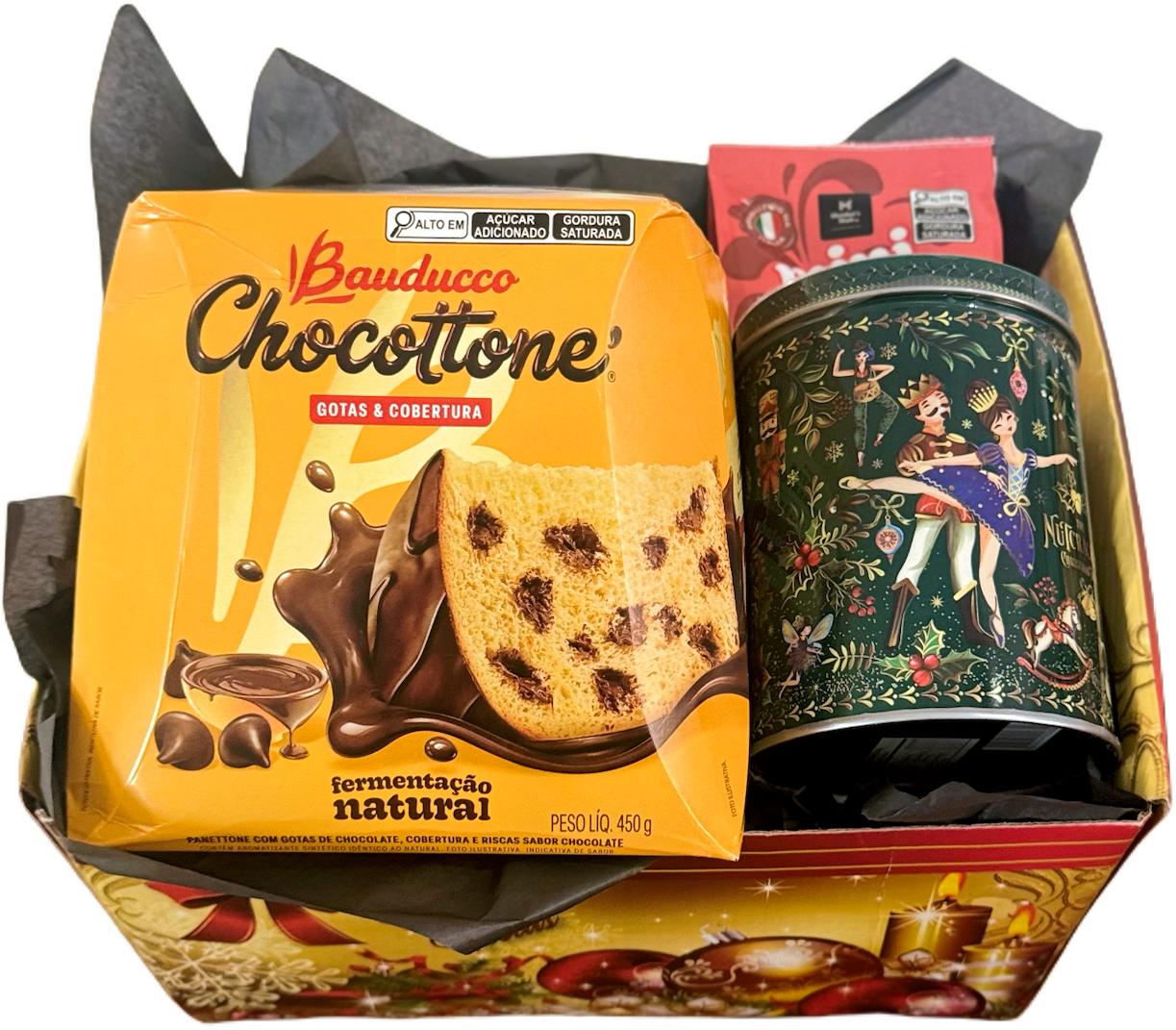 Cesta de Natal Especial Chocottone